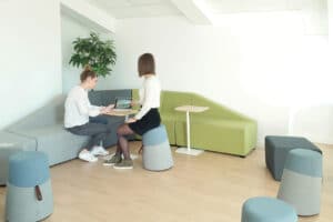 aménagement flex office bureaux - Bloom Inside Lyon