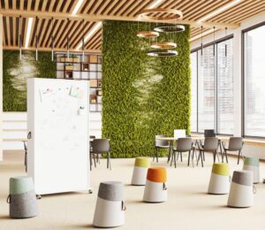 Aménagement espaces de travail en coworking - Bloom Inside Lyon
