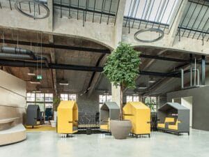 Aménagement de halls d'accueil ou d'espaces d'attente design remarquable - Bloom Inside Lyon
