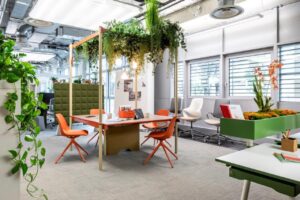 Aménagement espaces de travail, flex-office, bureaux collaboratifs - Bloom Inside Lyon