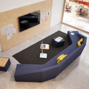 aménagement flex office bureaux équipés de toute la technologie d'avenir - Bloom Inside Lyon