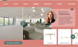visuel site My Design Office agencement de bureaux en ligne