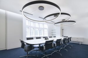 éclairage design salle de réunion